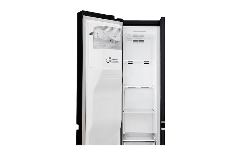 LG Smart Refrigerator with Large Capacity and Non Plumbed Water, GSL761WBXV